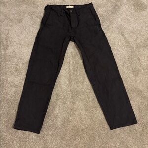 Dark grey jeans from Madewell.